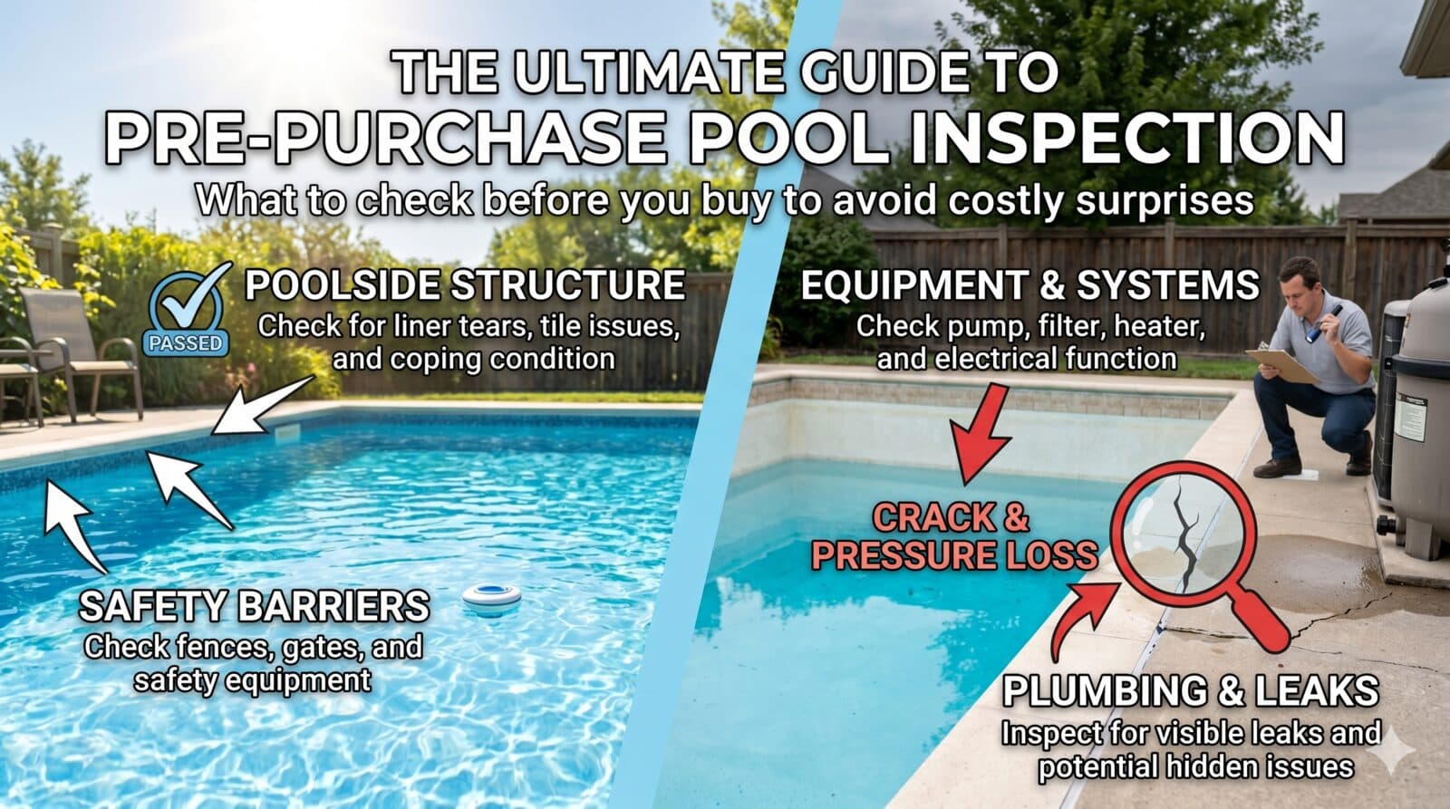 Pre-Purchase Pool Inspection in South Florida: What a Home Inspector Misses & How a Dedicated Pool Inspection Saves Buyers $1,400–$12,000